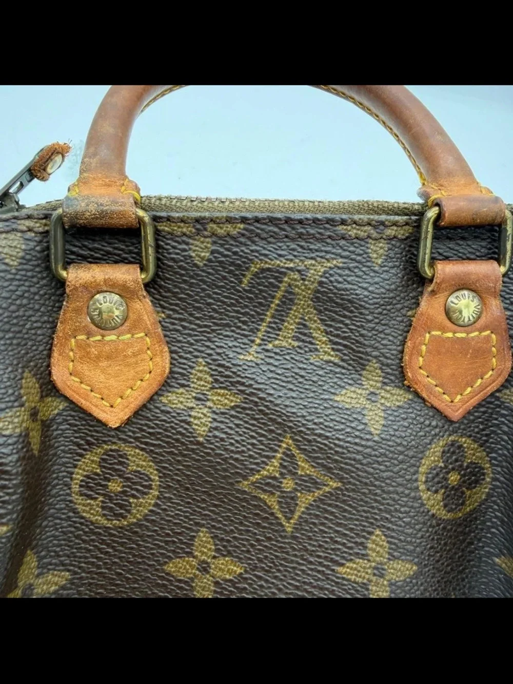 Louis Vuitton Brown Monogram Mini Handbag